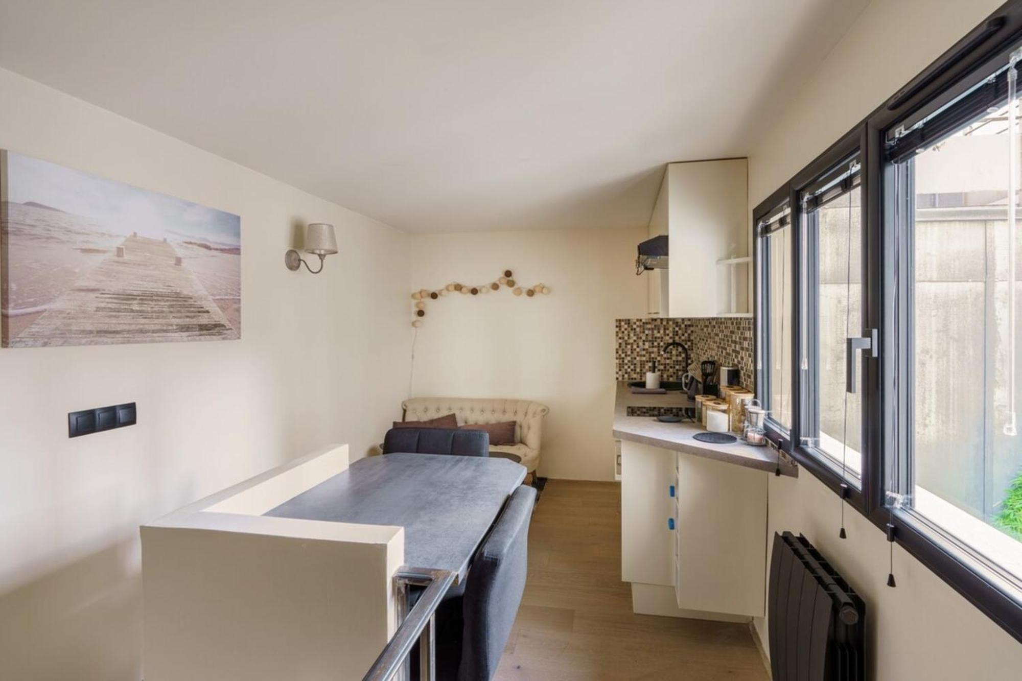 & Stylish 1bd Duplex W Gardenmontmartre! *