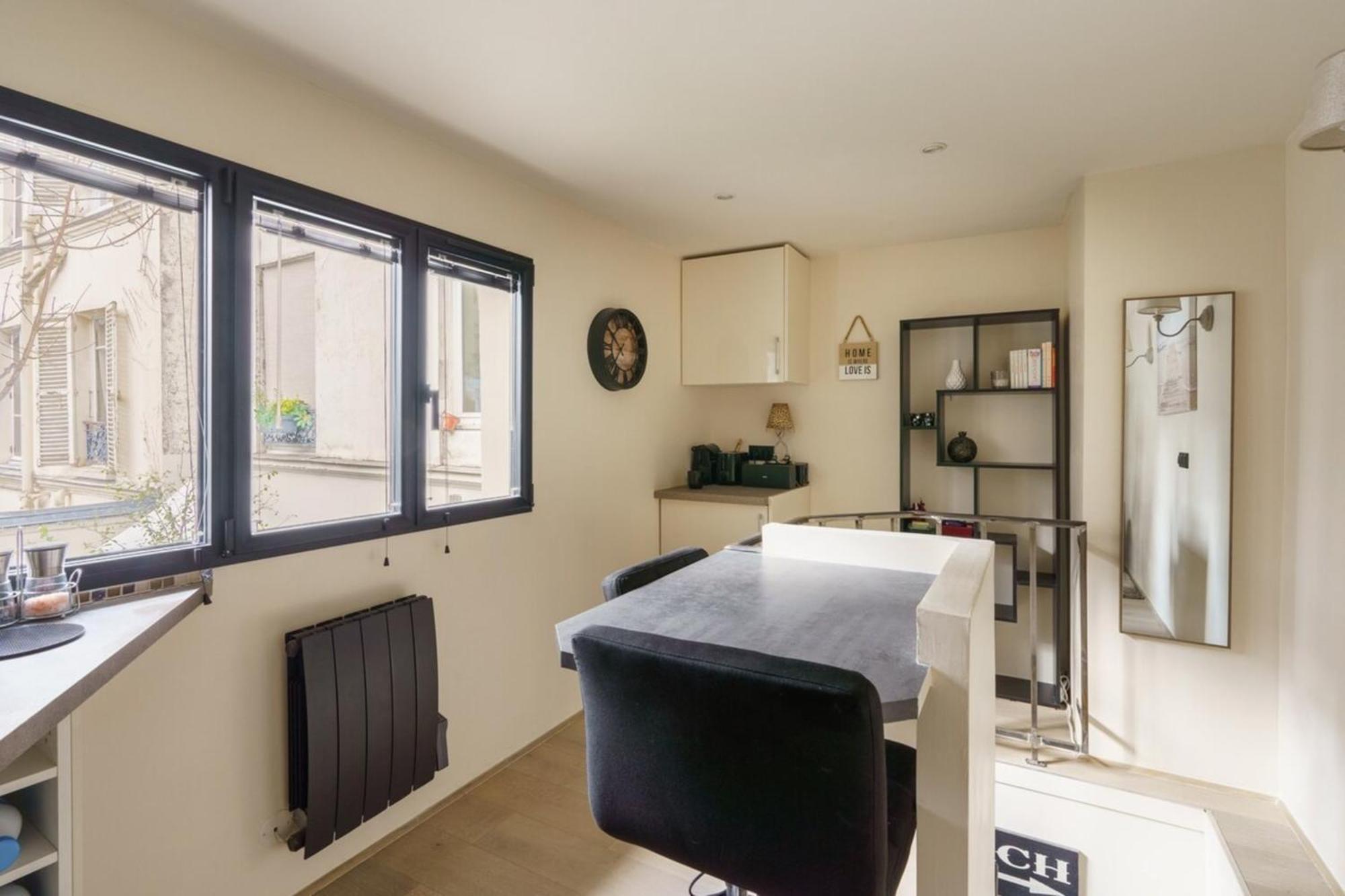 & Stylish 1bd Duplex W Gardenmontmartre! Appartement *