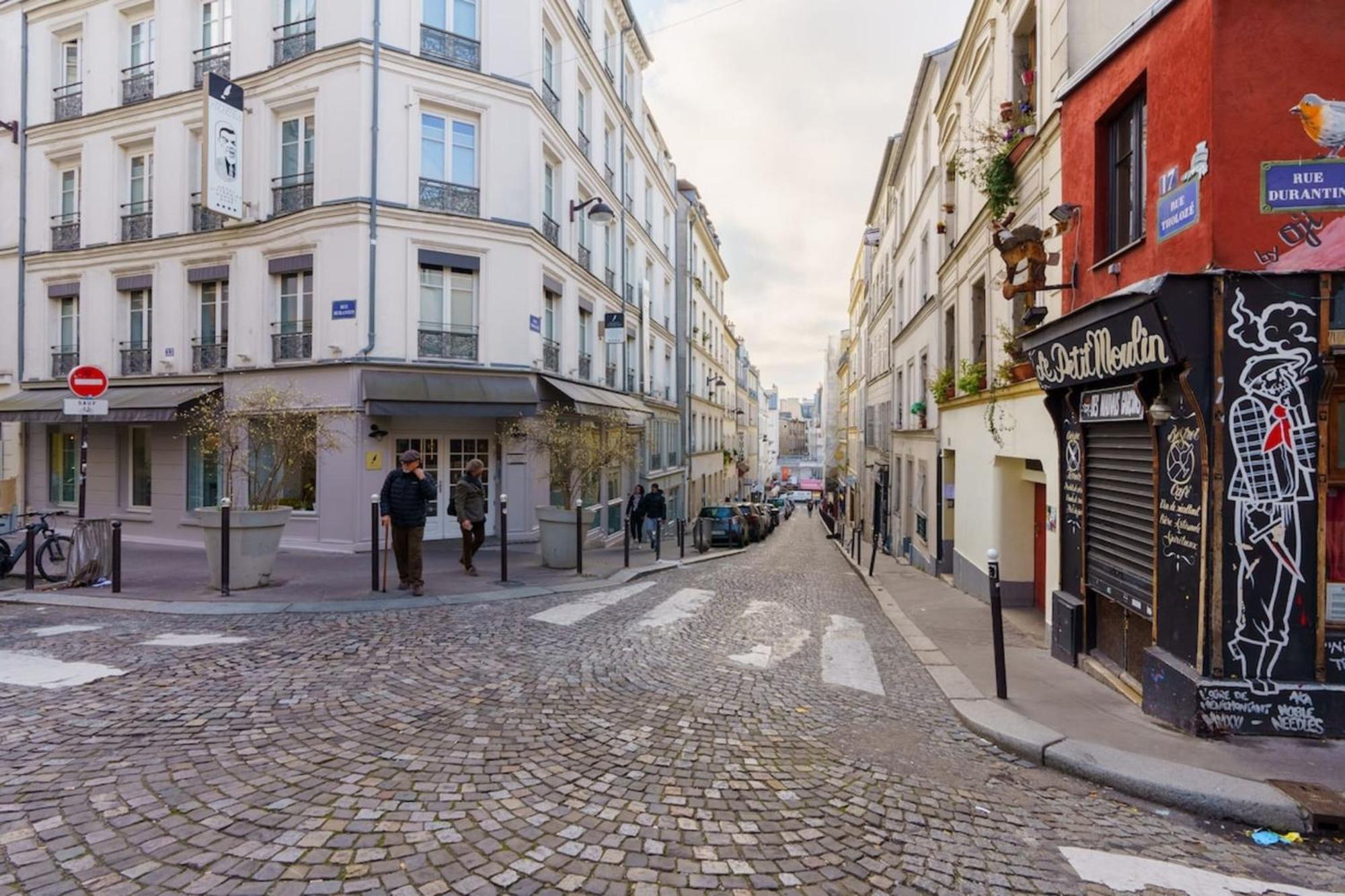 & Stylish 1bd Duplex W Gardenmontmartre! Appartement